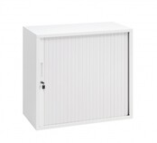 Roldeurkast wit 72x80x43cm