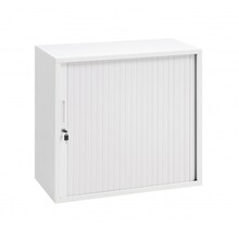 Roldeurkast wit 72x80x43cm