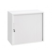 Roldeurkast wit 72x80x43cm