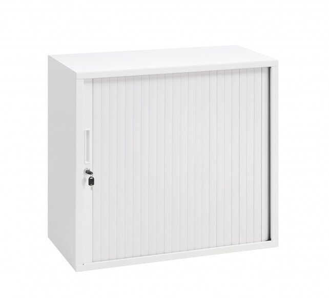 Roldeurkast wit 72x80x43cm