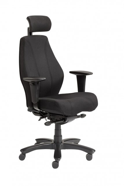 24-uurs bureaustoel Budget stof