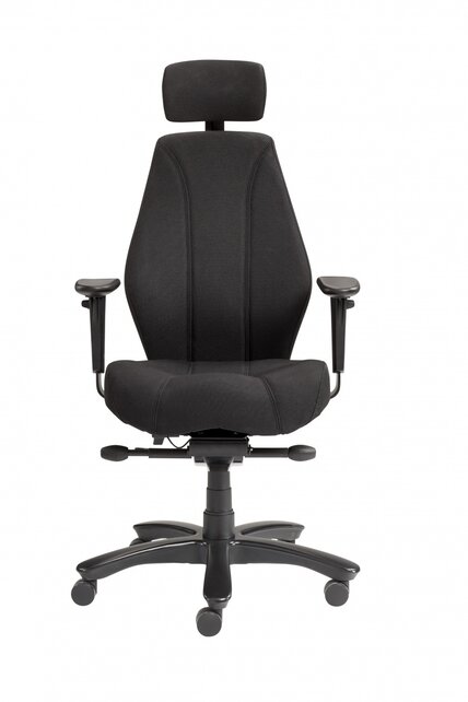 24-uurs bureaustoel Budget stof