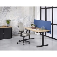 Bureauscherm 70cm Wolvilt