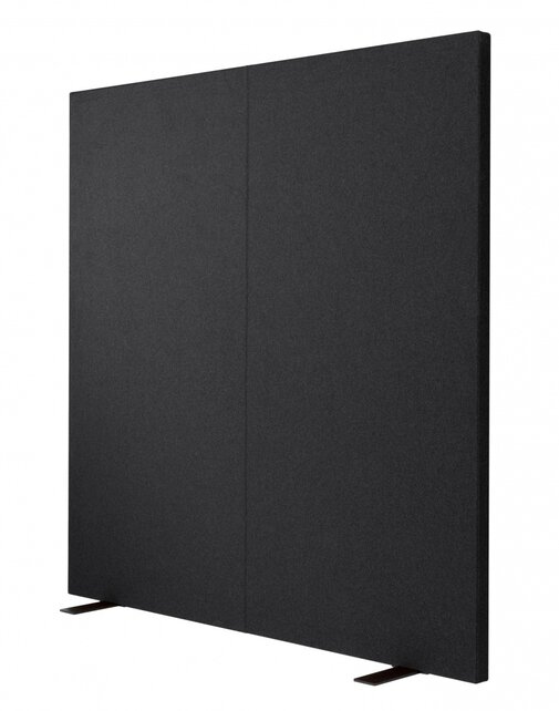 Vrijstaande akoestische wand 160cm hoog