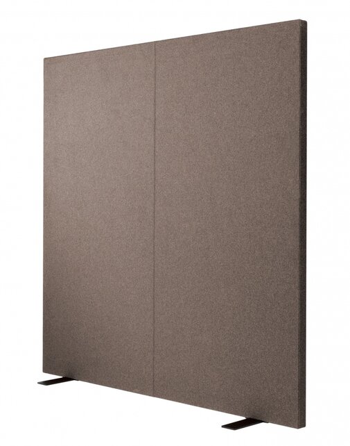 Vrijstaande akoestische wand 160cm hoog