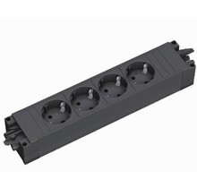 GST18 Stekkerblok 4x stroom (incl. aansluitkabel 3 meter)