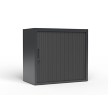 Roldeurkast antraciet 72x80x43cm