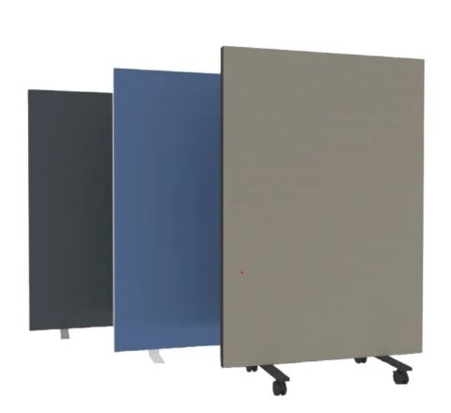 Vrijstaande akoestische wand Vrijstaande akoestische wand