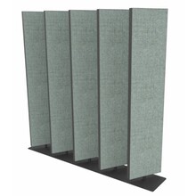 Akoestische lamellenwand