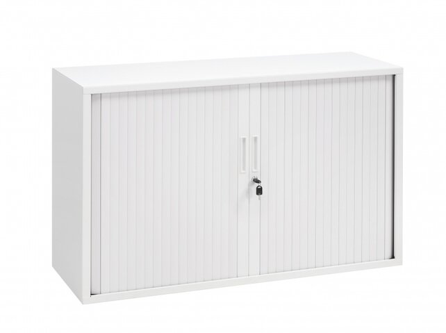 Roldeurkast zwart 72x120x43cm