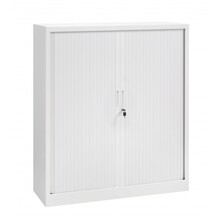 Roldeurkast zwart 135x120x43cm