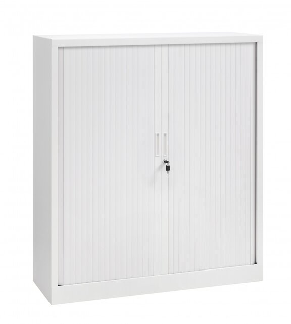 Roldeurkast antraciet 135x120x43cm