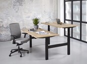 Elektrisch duo bureau KT Business 180x80cm