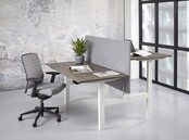 Elektrisch duo bureau KT Business 140x80cm
