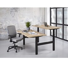 Elektrisch duo bureau KT Business 120x80cm