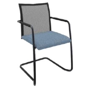 Alfa Hoge rug netbespanning / slede