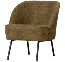 Vogue fauteuil structure velvet