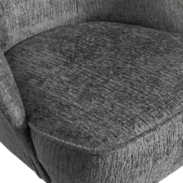 Vogue fauteuil structure velvet