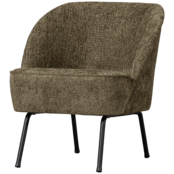 Vogue fauteuil structure velvet
