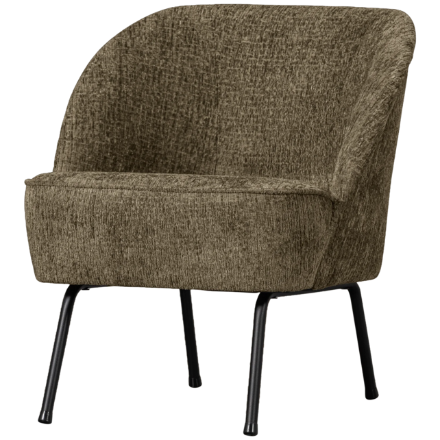 Vogue fauteuil structure velvet