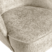 Vogue fauteuil structure velvet