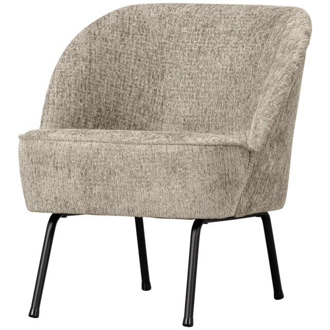 Vogue fauteuil structure velvet
