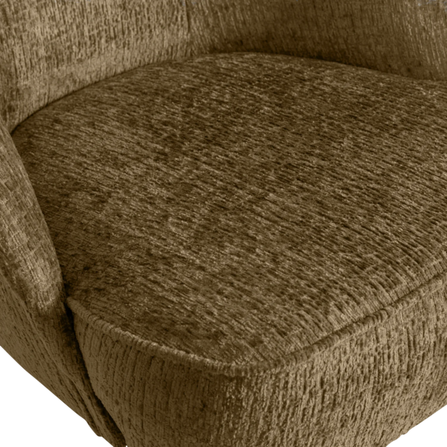 Vogue fauteuil structure velvet