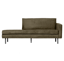 Rodeo daybed rechts structure velvet