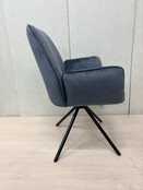 Draaifauteuil Sarah - blauw