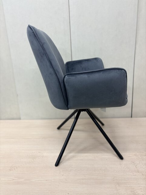 Draaifauteuil Sarah - blauw