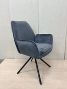Draaifauteuil Sarah - blauw