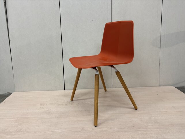 Kunststof Stoel Rood Woodline