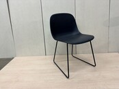Kunststof Sledestoel Shadow Black