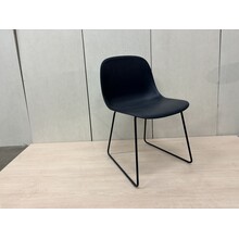 Kunststof Sledestoel Shadow Black