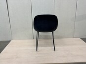 Kunststof Sledestoel Shadow Black
