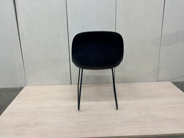 Kunststof Sledestoel Shadow Black