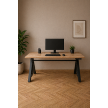 Elektrisch bureau zit/sta premium met Y-poot 160x80cm