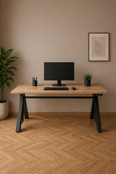 Elektrisch bureau zit/sta premium met Y-poot 120x80cm