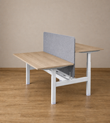 Elektrisch duo bureau KT Business 120x80cm