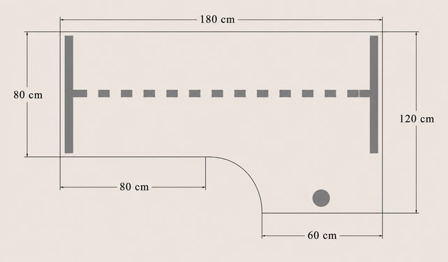Essential Wingbureau 180x120cm