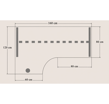 Essential Wingbureau 160x120cm
