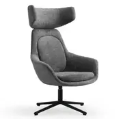 Oorfauteuil Wales | Grijs