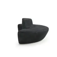 Modulaire Loungebank Hol Wales | Zwart