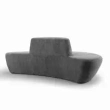 Modulaire Loungebank Hol Wales | Grijs