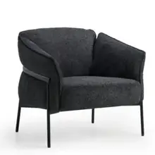 Fauteuil Wales | Zwart