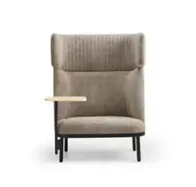 Akoestische loungebank 1-zits Wales | Beige