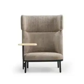 Akoestische loungebank 1-zits Wales | Beige
