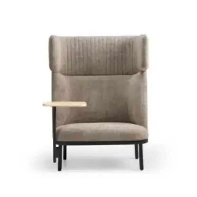 Akoestische loungebank 1-zits Wales | Beige