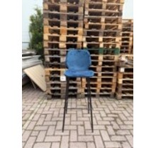 Barkruk Barrel Blauw 69cm hoog