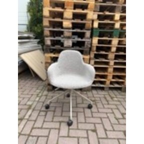 Zuiver Office armchair Albert Kuip taupe